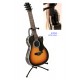 5T. Hucha «Guitarra acústica» miniatura decorativa en resina.