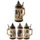 2T. Decorative ceramic mug beer 750 ml. «Maps».