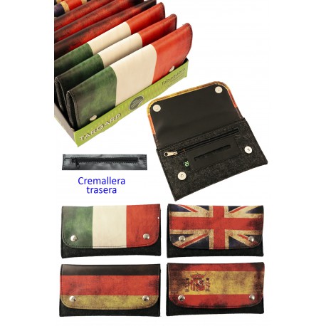 4T. Display «TG» with 12 acrylic assorted tobacco bags «Flag1». 4 models.