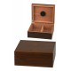 3T. Humidor walnut finished with humidifier