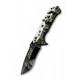 3T. 8.2 cm Pocket knife «ALBAINOX» FOS 3D Photo printing «ARMY» with aluminium handle and stainless steel blade
