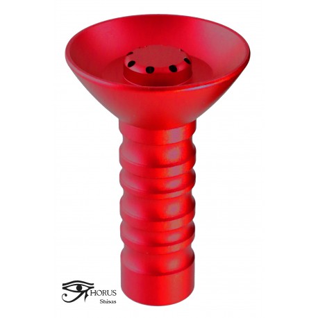 5T. Cazoleta roja de aluminio «HORUS»