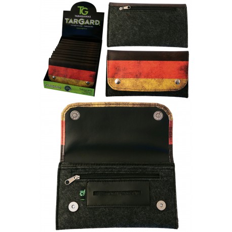 1T. Display «TG» with 12 acrylic assorted tobacco bags «Germany flag»