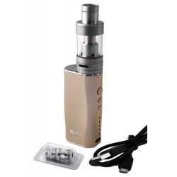 3T.  Electronic cigarette «P1TF» gold with accessories