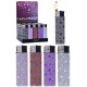3T. Display with 50 piezo lighters «shiny hearts»