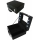 1T. Portable black case with light for makeup