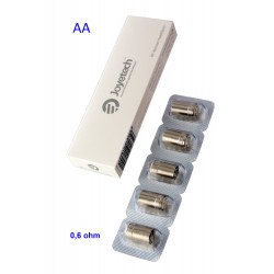 4T. Blister with 5 coils  «Joyetech cubis/aio/mini cuboid» bf (0.6 Ohm) SS316