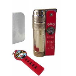 3T. Lighter «IMCO» Super/Triplex Oil 100th Anniversary red
