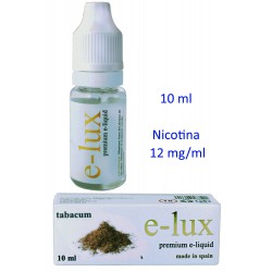 3T. e-liquid Tabacum 12 mg. bottle with 10 ml. «e-lux»