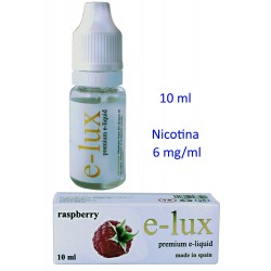 3T. e-liquid Raspberry 6 mg. bottle with 10 ml. «e-lux»