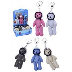 3T. Display with 12 keyring «Champ bear»