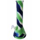 4T. Ø12 x 30 cm. Multicolor silicone bong