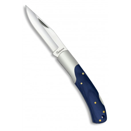 3T. Navaja «ALBAINOX»con mango Stamina azul