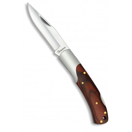 3T. 7,8 cm Navaja «ALBAINOX»con mango Stamina roja