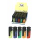 3T. Expositor con 50 encendedores turbo «COOL» colores surtidos