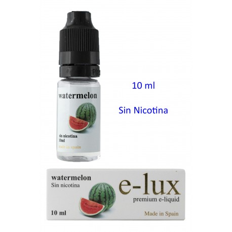 3T. e-liquid Watermelon 0 mg. bottle with 10 ml. «e-lux»