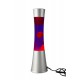 2T. 39.5 cm Metallic red/purple lava lamp