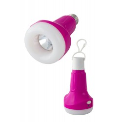 1T. Led lamp bulb shape pink