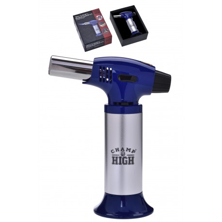 3T. Encendedor turbo «Champ»  plata/azul