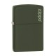 3T. «Zippo» Lighter GREEN MATTE
