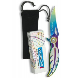 3T. 7.2 cm Pocket knife «RAINBOW» pen