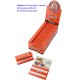 4T. Expositor con 25 libritos dobles «Smoking» Orange