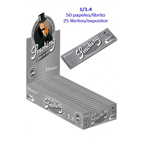 4T. «Smoking» Master Medium display 25 booklets
