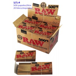 4T. «Raw 500» Display with 20 books 1 1/4