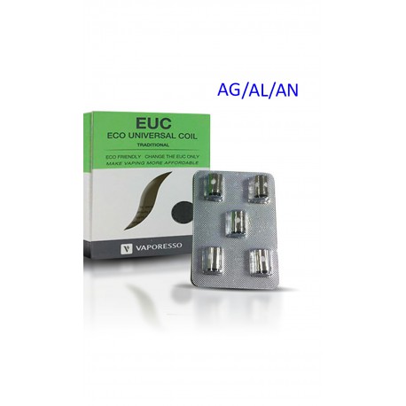 4T. Blister con 5 bobinas «VAPORESSO EUC TRADITIONAL CLAPTON» (0,4 Ohm)