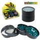 1T. Ø5,2 cm. Display with 6 Grinders 4 parts assorted colours
