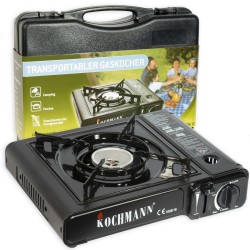 3T. Black butane gas burner
