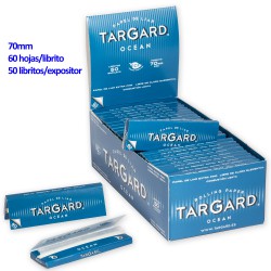 4T. «Tar Gard OCEAN®» 70 mm Papel de liar Expositor 50 libritos con 60 hojas