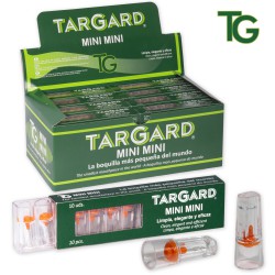 1T. Expositor con 48 cajas de 10 boquillas Mini Mini «TG Tar Gard»