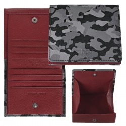 3T. wallet «Zippo» Double Sided Camo Gris
