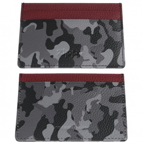 3T. card holder «Zippo» Camo Gris