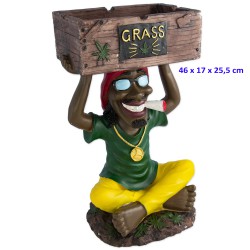 1T. «Rasta» ceramic ashtray