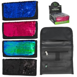 5T. Display «TG» with 12 assorted tobacco pouch «bling» assorted colours