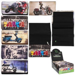 1T. Display «TG» with 12 assorted tobacco pouch «Motorcycles» assorted colours