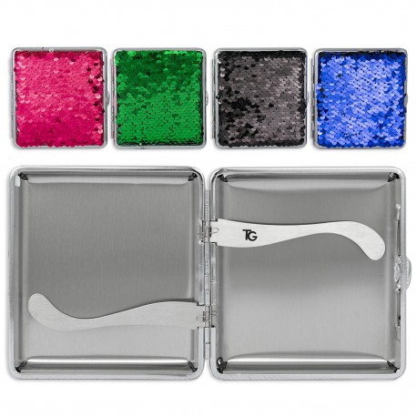 4T. Expositor con 4 pitilleras «TG» «bling» para 20 cigarrillos