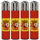 4T. Exp. 48 encendedores Clipper «BANDERA ESPAÑOLA»