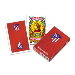 4T. Baraja española «Fournier» «Atlético de Madrid» 40 cartas