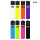 4T. Mini «Clipper» Exp. 48 encendedores «SOLID FLUO»