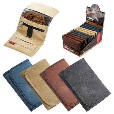 3T. Expositor con 12 bolsas para picadura de tabaco «Champ» 110 x 75 mm.