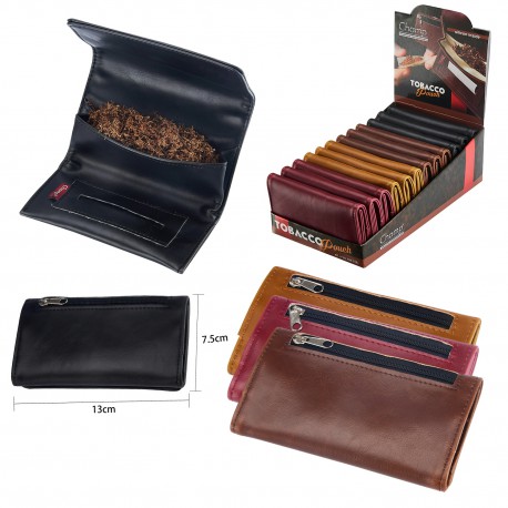 3T. Display with 12 tobacco pouch  «Champ» 130 x 75 mm.