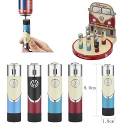 3T. Display with 8 piezo lighters «VW»