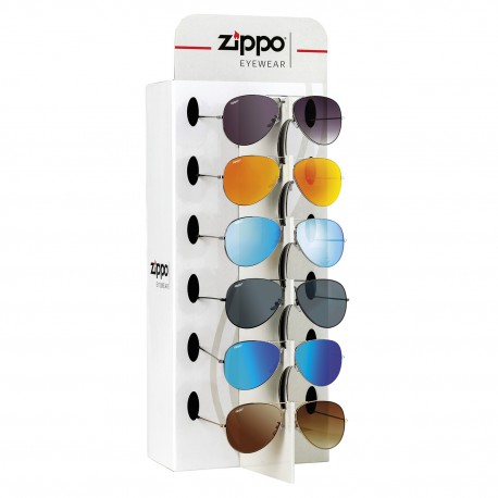 3T. Display for 6 sunglasses «Zippo» with 9 sunglasses UV400