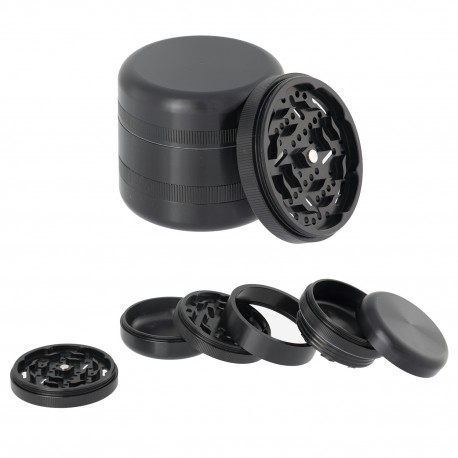 1T. Grinder metálico negro 5 partes