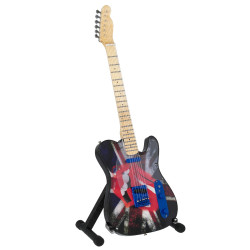 3T. Rolling Stones II miniature decorative guitar