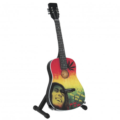 3T. Bob Marley miniature decorative guitar