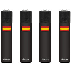 4T. Display with 48 lighters Clipper  «BANDERA ESPAÑA 3»